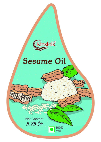 Kinsfolk Cold Pressed Gingelly/Sesame Oil